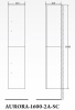 Шкаф подвесная BelBagno AURORA AURORA-1600-2A-SC-BL-P-R