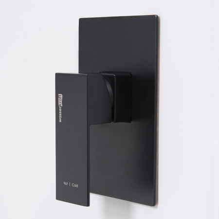 Гигиенический душ WasserKRAFT Abens A02041 со смесителем черный матовый