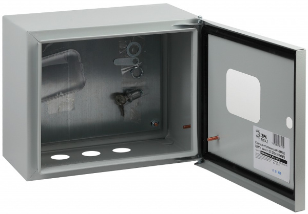 Электрический щиток накладной Эра  NO_SIMPLE_STM_SHMPg(okno)-02_IP54