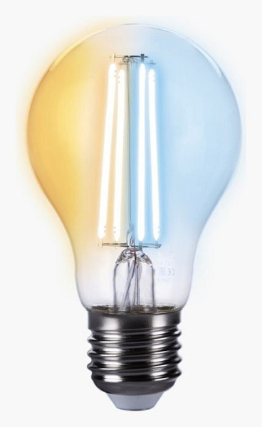 Лампа светодиодная с управлением через Wi-Fi Zetton Smart Wi-Fi Bulb E27 5Вт 2200-6500K ZTSHLBWCWE271RU