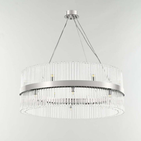 Подвесная люстра Arte Milano Бари 430110.800.16.G9.B1 CR