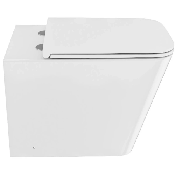 Приставной безободковый унитаз с сиденьем микролифт IDDIS Bild BILRDSEi26