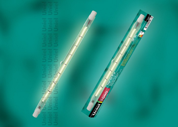 Лампа галогеновая Uniel R7s 1000Вт 3000K 01658