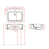 Раковина Artceram Hi-Line HIL004 01 00 bi*1