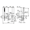 Смеситель для душа Fantini Nostromo 50 02 E884B