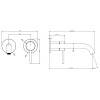 Смеситель для раковины Gessi 316 54086#726