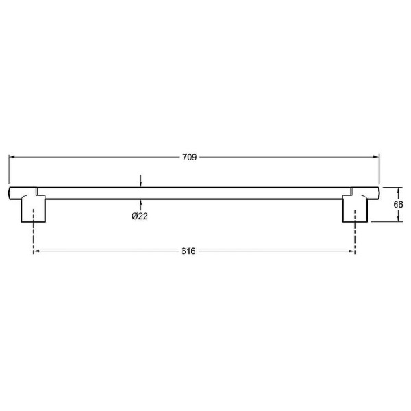 Душевая штанга Jacob Delafon Awaken E24934-BL черный