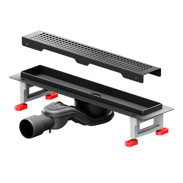 Душевой трап AM.PM MasterFlow W01SC-P11-040-01BM черный матовый