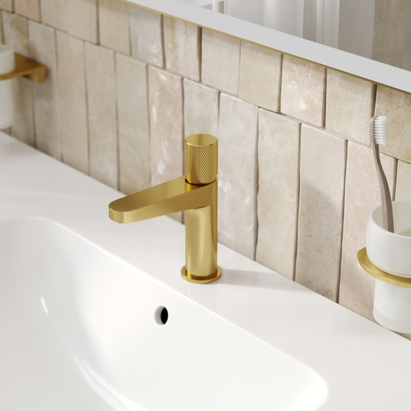 Смеситель для раковины WasserKRAFT Schunter 8203 золото