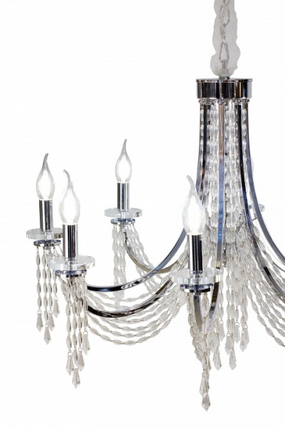 Подвесная люстра AM-Group VIORE VIORE SP8 Chrome