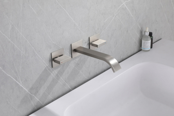 Смеситель для раковины Abber Wasserfall AF8612SP сатин