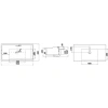 Раковина CeramaLux NYJ840-90 91,5x46 см, накладная, белый