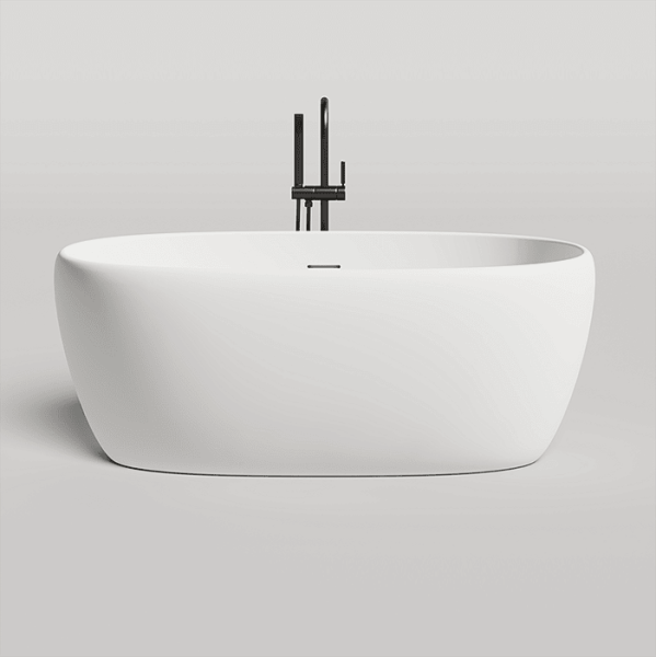 Ванна из искусственного камня Salini Luce 150x75 100122M белая матовая