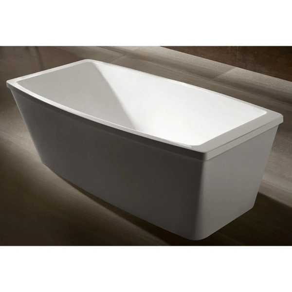 Акриловая ванна Abber AB9229 170x80 см, отдельностоящая, белый