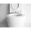 Унитаз-компакт CeramaLux NS-2176 с сиденьем микролифт, белый