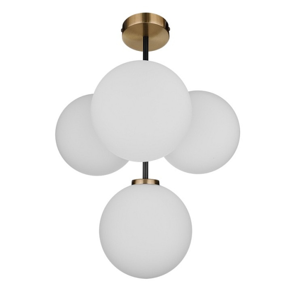 Люстра на штанге 33 идеи S32WH CHN800S.04.17ABL.ASB-S32WH