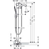 Смеситель для ванны hansgrohe Metropol Classic 31445000