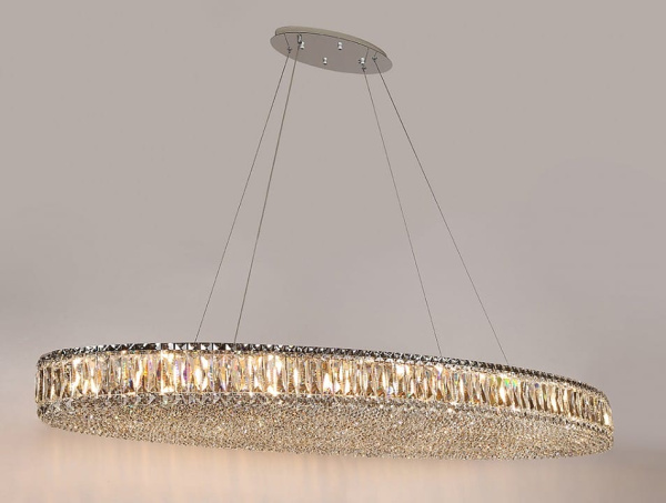 Подвесная люстра Newport 8450 8458+14/S chrome