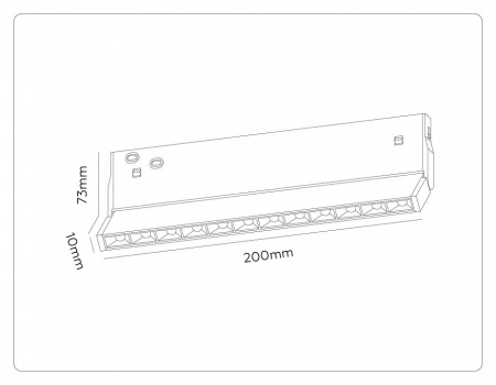 Накладной светильник Ambrella Light TRACK SYSTEM GL2360