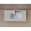 Раковина Ceramicanova Compact CN7026 81x39,5 см, накладная, белый