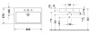Раковина Duravit Vero 0454800000