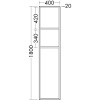 Полотенцедержатель Burgbad Coco 40 HHRE003 черный