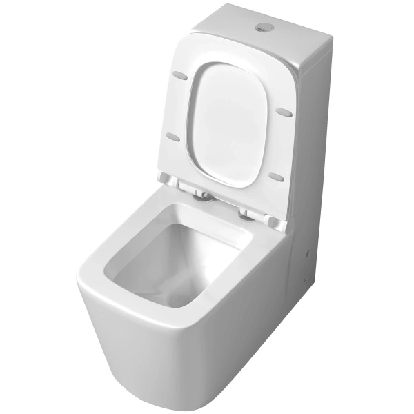 Унитаз-компакт Grossman GR-4400S с сиденьем микролифт, белый