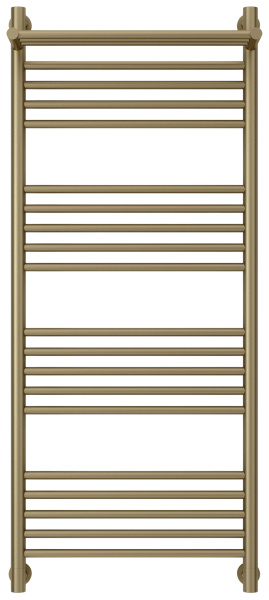 Водяной полотенцесушитель Сунержа Богема с полкой+ 1200х500 32-0223-1250 золотой шелк