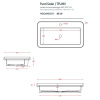 Раковина Artceram Fuori Scala TFL035 05 00 *1