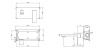 Смеситель для раковины BelBagno Romano ROM-BLM-CRM