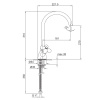 Смеситель для раковины Fantini I Balocchi 60 29 0550F