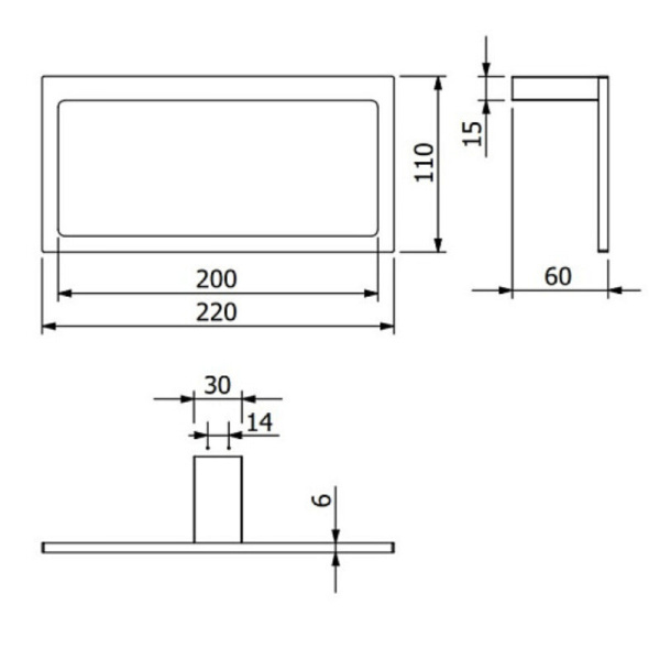 Полотенцедержатель Kludi Vela C 31978N0 брашированное золото