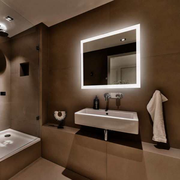 Зеркало с подсветкой Abber See AG6107SL-1.0