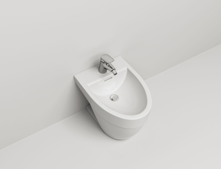 Биде напольное AM.PM Bliss L C533111WH
