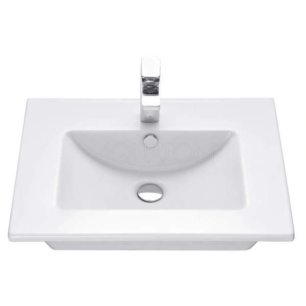 Раковина 60,9x47 см Акватон Quadro 1AX170WBXX000