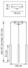 Подвесная люстра Lightstar Tubo L3T747247