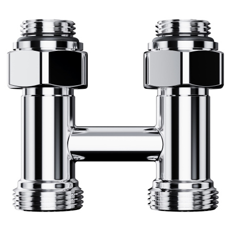 Узел нижнего подключения Royal Thermo Design прямой 1/2"х3/4"EK (хром)