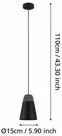 Подвесной светильник Eglo Canterras 99544