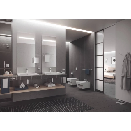 Унитаз подвесной Grohe Cube Ceramic 3924400H безободковый, альпийский белый