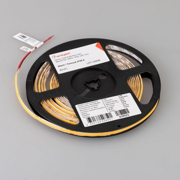 Лента светодиодная Arlight COB-X320-8mm 039023(1)