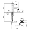 Смеситель для раковины Nicolazzi Arena 3702CR56M