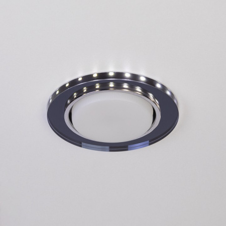 Встраиваемый светильник Эра DK LD51 BK