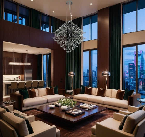 Подвесная люстра O-LUCE Jackson 6014-1