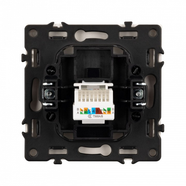 Розетка Ethernet RJ-45 и со шторками, без рамки Arlight SCT-NOBE 059439