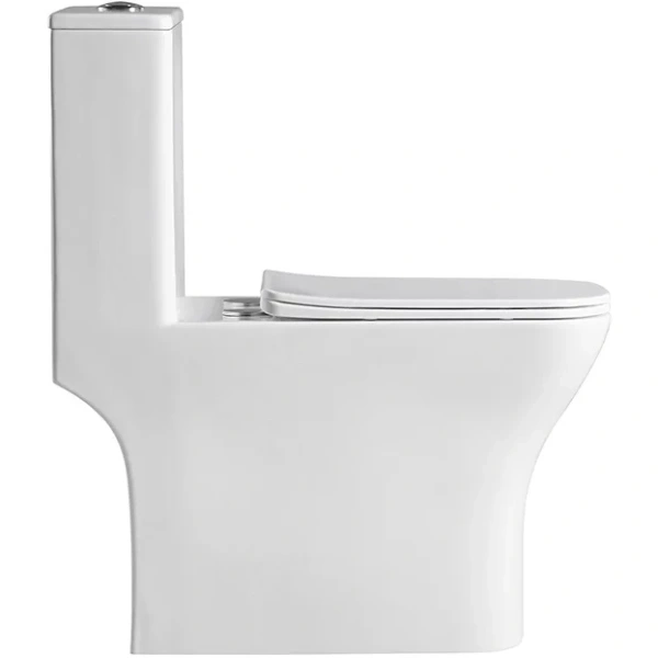 Унитаз-компакт BelBagno Neon BB8617CPR-MN/SC безободковый, с сиденьем микролифт, белый