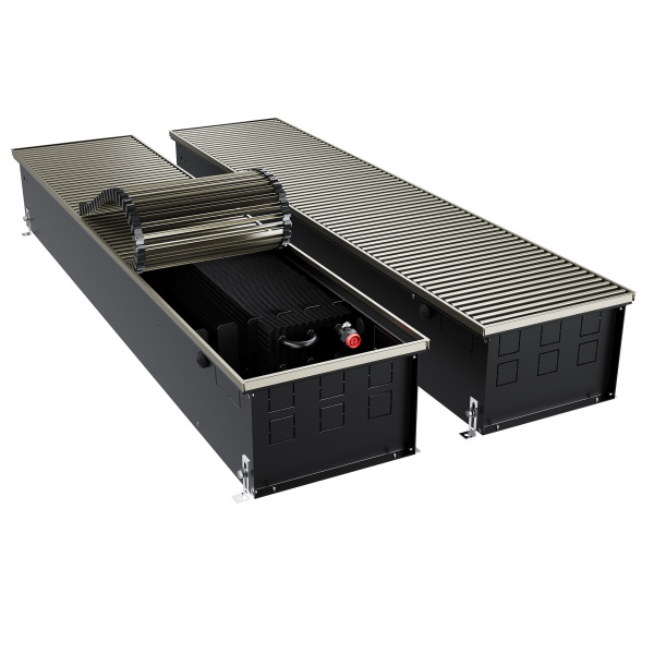 Конвектор внутрипольный Royal Thermo ATRIUM TURBO-190/300/2600-DG-U-LB