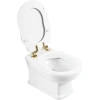 Унитаз подвесной BelBagno Boheme BB115CH безободковый, белый