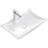 Раковина-чаша CeramaLux 9176 56,5x43 см, накладная, белый