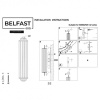 Накладной светильник Belfast PENNINGTON 602W-2 CR