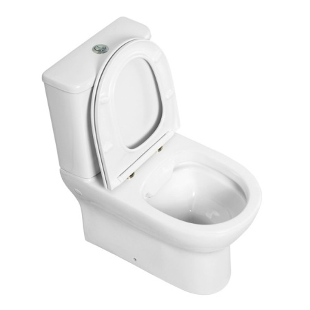 Чаша напольного унитаза Belbagno Energia BB8134CPR/SC с сиденьем